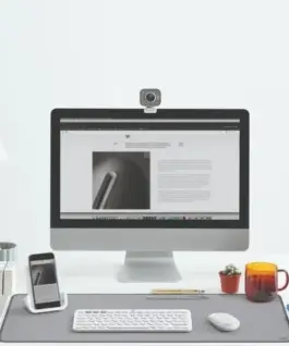 Alternative view of Logitech Logitech Studio Desk Mat Mid сив 956-00005