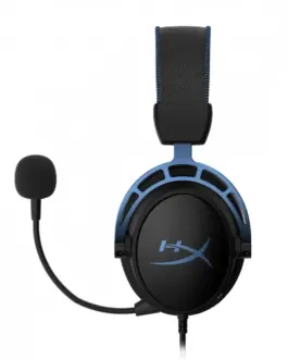Alternative view of HyperX Gaming headset Cloud Alpha S blue
