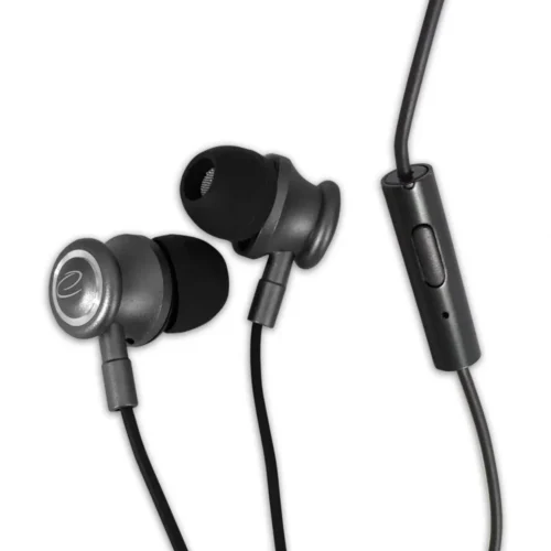 Alternative view of Esperanza METAL EARPHONES WITH MICROPHONE черен