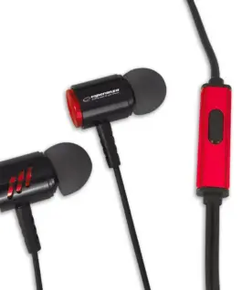 Esperanza METAL EARPHONES WITH MICROPHONE