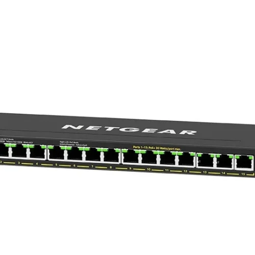 Alternative view of Netgear Netgear GS316EP Switch unmanaged 16xGE PoE+