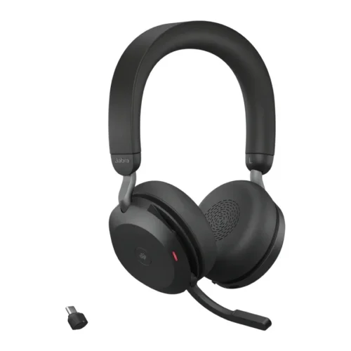Jabra Headset Evolve2 75 Link380c MS Stereo черен