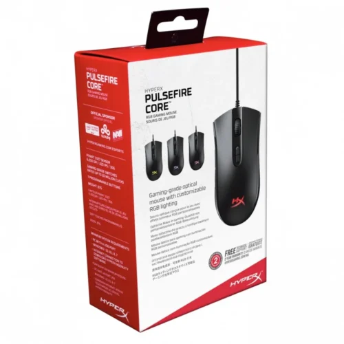 HyperX Mouse Pulsefire Core черен