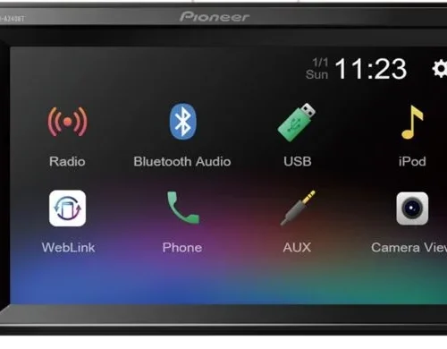 Alternative view of Pioneer Car radio DMH-A240BT