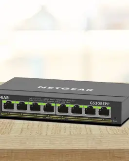 Alternative view of Netgear Switch GS308EPP 8xGE PoE+