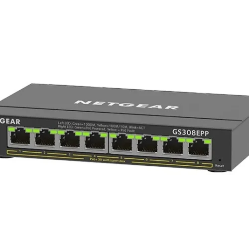 Netgear Switch GS308EPP 8xGE PoE+