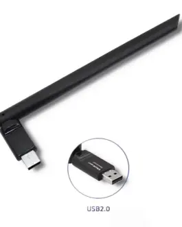 Alternative view of Qoltec Wi-Fi USB адаптер with antenna wireless