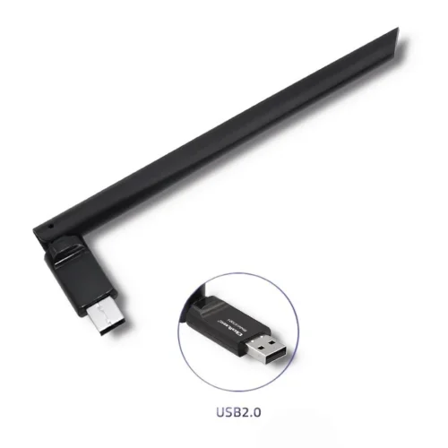 Alternative view of Qoltec Wi-Fi USB адаптер with antenna wireless