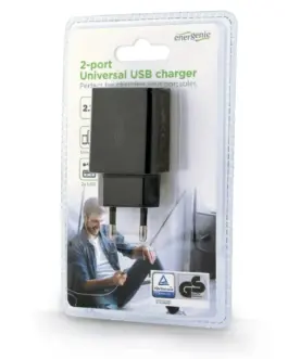 Alternative view of Gembird универсално зарядно 2 ports USB 2.1A