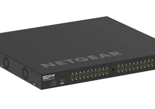 Alternative view of Netgear Managed Switch M4250-40G8F-POE+ Switch AV GSM4248P 40xPoE+ 8xSFP