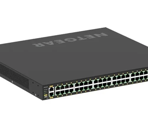 Netgear Managed Switch M4250-40G8F-POE+ Switch AV GSM4248P 40xPoE+ 8xSFP