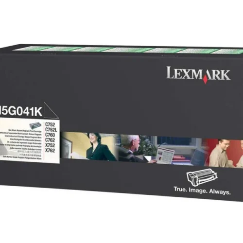 КАСЕТА ЗА LEXMARK C752 - Black - Return program cartridge - OUTLET - PN 15G041K