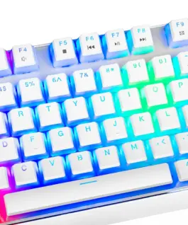 Alternative view of MODECOM Mechanical клавиатура RGB wiчервен бял PUDDING EDITION