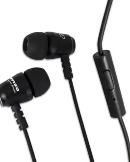 Alternative view of Esperanza METAL EARPHONES WITH MICROPHONE