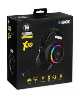 iBOX слушалки iBOX Aurora X10 gamming 7.1