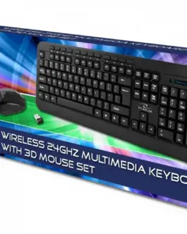 Esperanza TITANUM WIRELESSкомплект KEYBOARD+MOUSE AKRON US