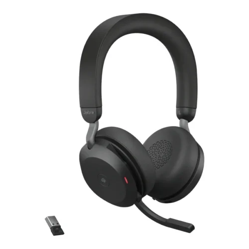 Jabra слушалки Evolve2 75 Link380a MS Stereo Stand