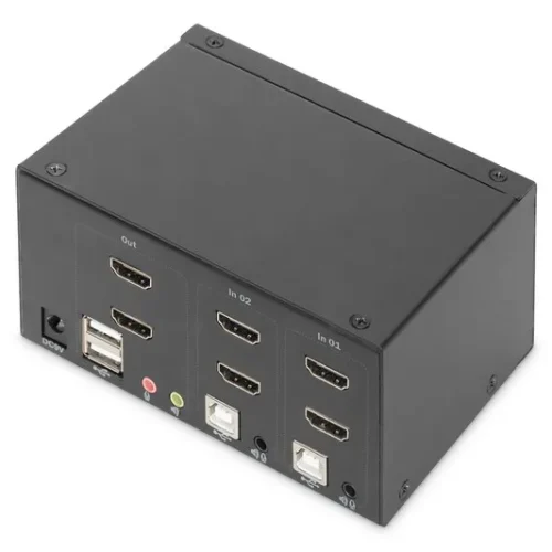 Alternative view of Digitus KVM switch - 2 ports DS-12860