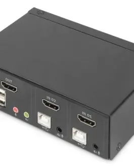 Alternative view of Digitus KVM switch - 2 ports DS-12870