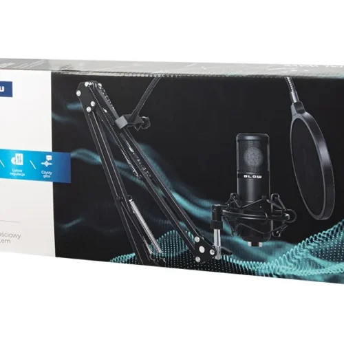 BLOW Microphone Recording with handle