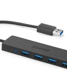 Anker 4-Port USB 3.0 Ultra Sl im Data Hub
