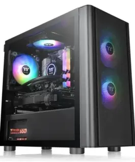 Thermaltake Thermaltake V150 ARGB B reeze Tempeчервен Glass