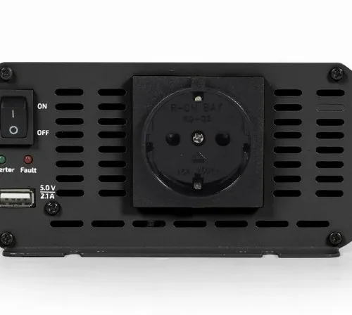 Alternative view of Gembird Car power inverter 12V 800W