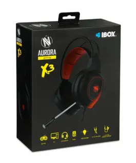 Alternative view of iBOX слушалки Aurora X3 gaming