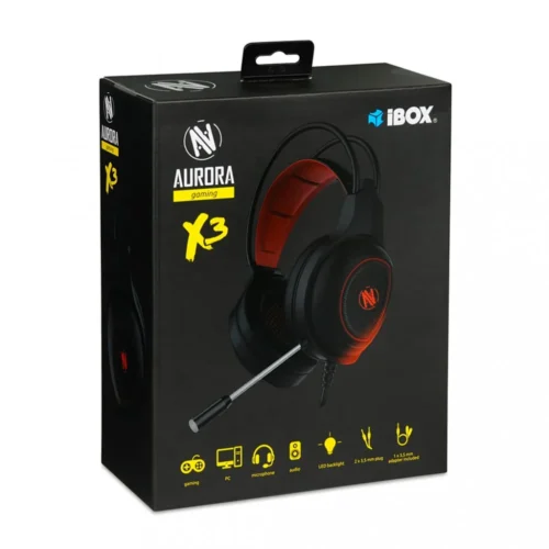 iBOX слушалки Aurora X3 gaming