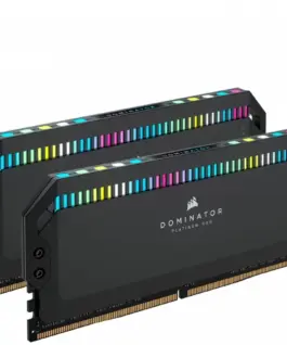 Alternative view of Corsair памет DDR5 Dominator Platinum RGB 32GB/5200 (2*16GB) CL40