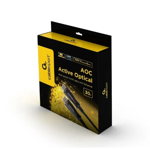 Alternative view of Gembird HDMI high speed кабел ethernet Premium 30m