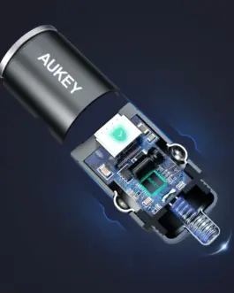 Alternative view of AUKEY AUKEY CC-A4 Mini alumin ium fast зарядно за кола US