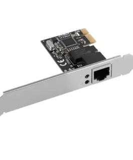 Lanberg Network card PCI-E 1X RJ45 1GB RTL8111C low profile