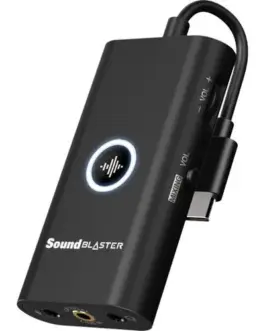 Creative Sound Blaster G3 портативен външен USB-C DAC (Digital-to-Analog Converter)
