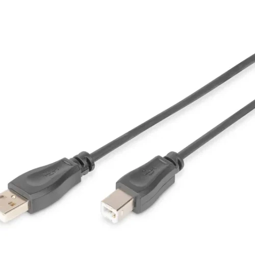 Digitus кабел за връзка USB 2.0 HighSpeed Type USB A/USB B M/M черен 18m