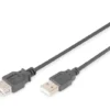Digitus удължителен кабел USB 2.0 High Speed Type USB A/USB A/Z черен 50m