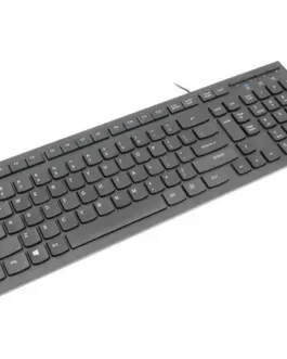 Natec Keyboard Discus 2 slim черен