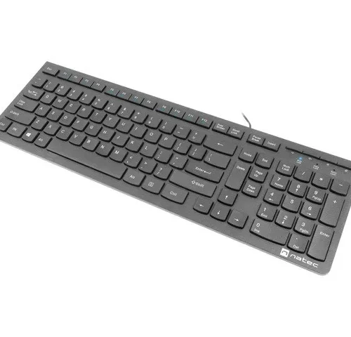 Natec Keyboard Discus 2 slim черен