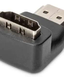 Alternative view of Digitus HDMI 2.0 адаптер HDMI A angled/HDMI A M/