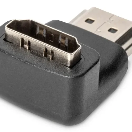 Alternative view of Digitus HDMI 2.0 адаптер HDMI A angled/HDMI A M/