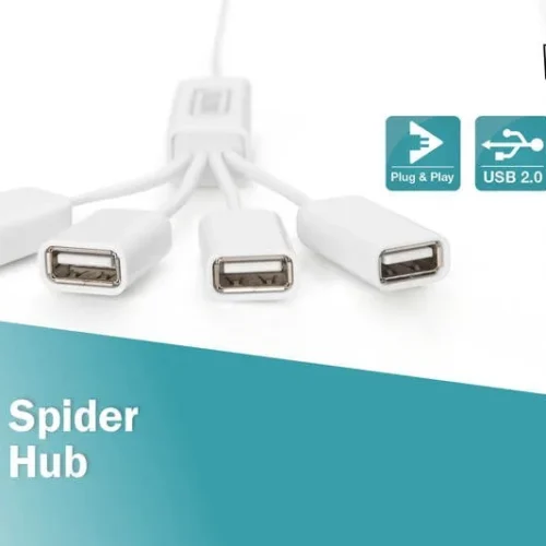 Digitus USB2.0 кабел Hub 4xUSB A /F – 1xUSB A/M passive