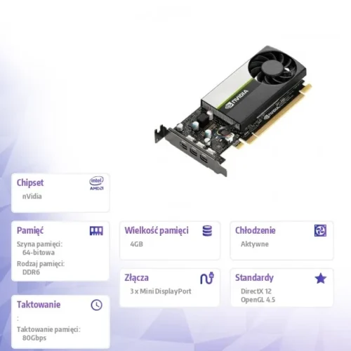 PNY видео карта Quadro T400 4GB DDR6 VCNT400-4GB-PB