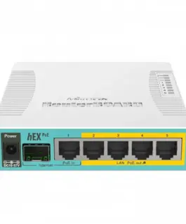Alternative view of Mikrotik MikroTik Router xDSL 1xWAN 4xLAN SFP RB960PG