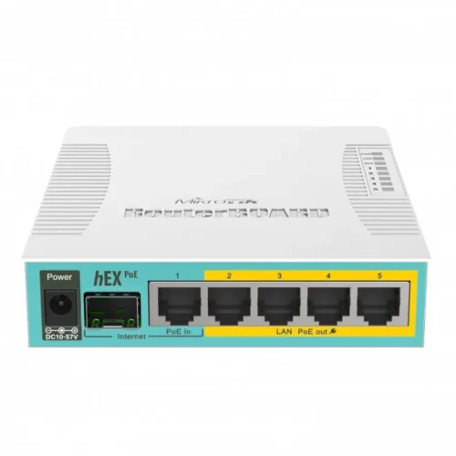 Alternative view of Mikrotik MikroTik Router xDSL 1xWAN 4xLAN SFP RB960PG