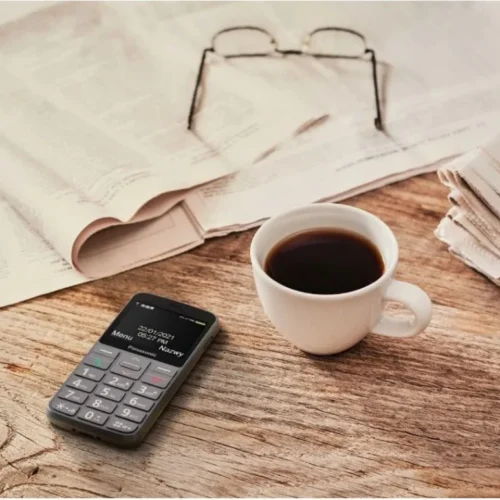 Panasonic Senior phone KX-TU160 сив