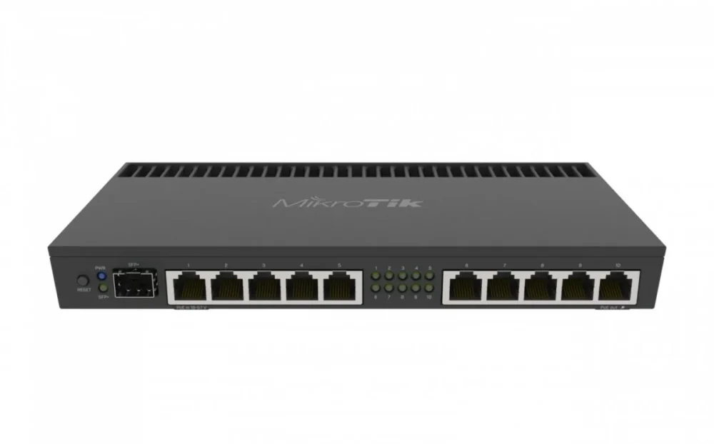 Mikrotik MikroTik Router xDSL 10xGbE PoE RB4011iGS+R