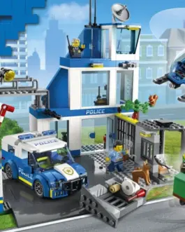 Alternative view of LEGO City 60316 Police station