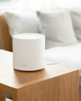 Alternative view of TP-LINK Whole Home Mesh WiFi 6 System Deco X50(3-pack ) AX3000