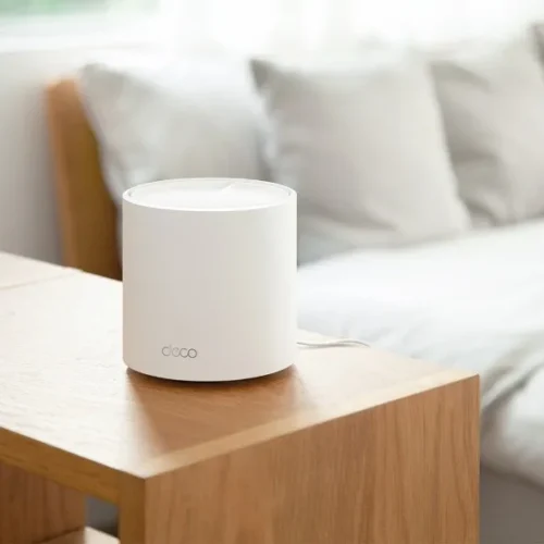 Alternative view of TP-LINK Whole Home Mesh WiFi 6 System Deco X50(3-pack ) AX3000