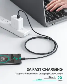 Alternative view of AUKEY AUKEY CB-CC1 OEM ultraf ast nylon Quick Charge